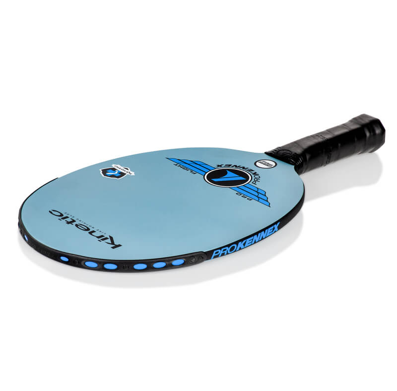 prokennex ovation flight pickleball paddle- blue flat