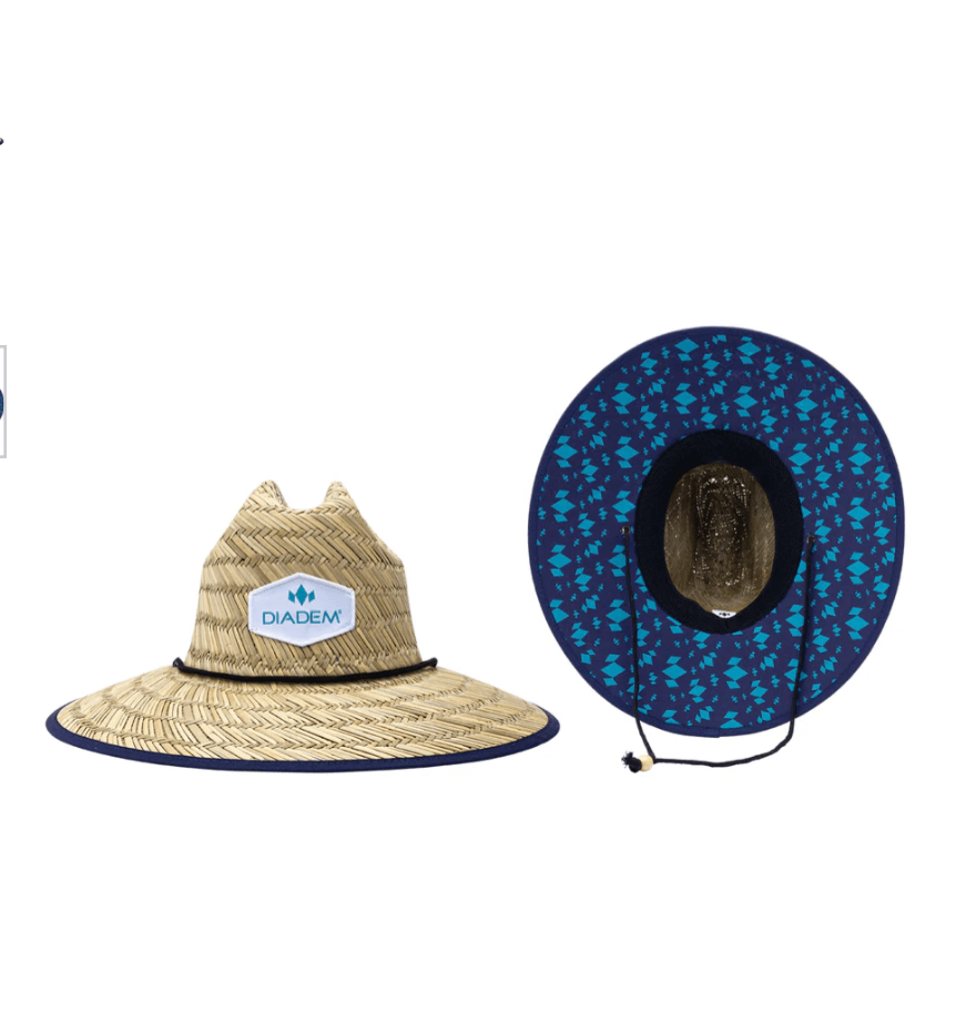 2 Diadem Pickleball Sun Straw Hats