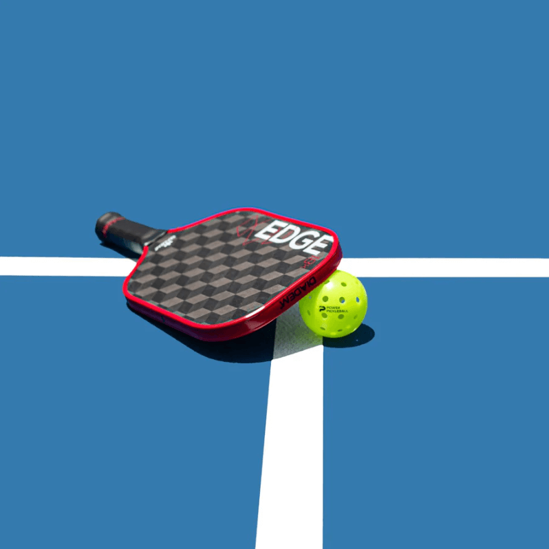 Diadem Edge 18k Pickleball Paddle on court