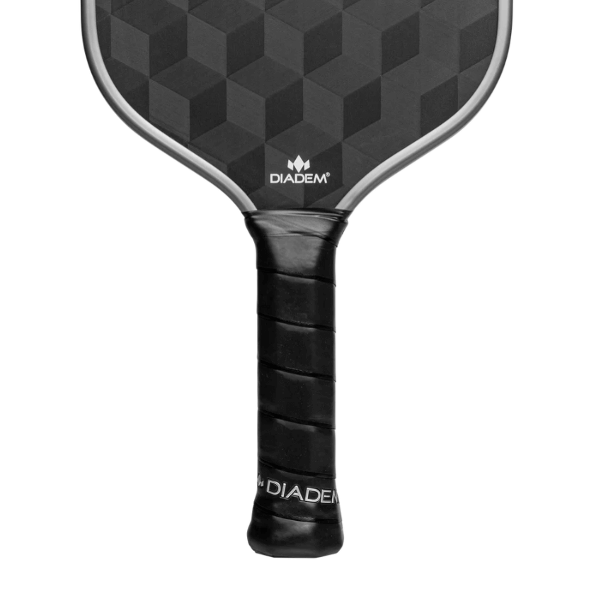 Diadem Edge 18k Speed Pro Pickeball Paddle - handle