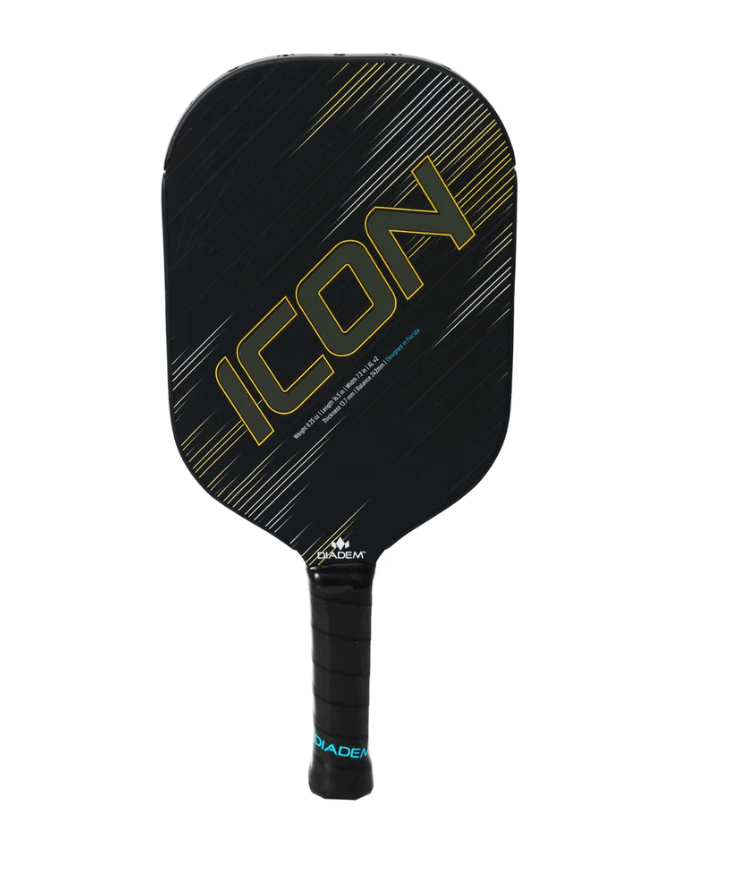 Black Diadem Icon V2 Pickleball Paddle