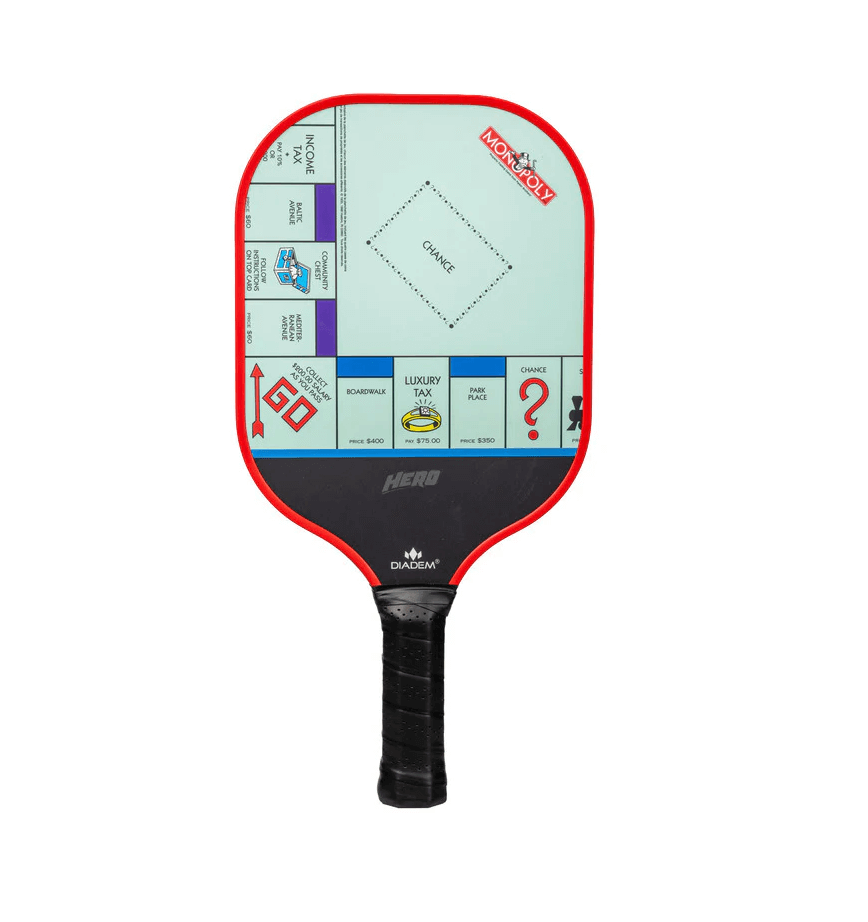Diadem Monopoly Pickleball Paddle - pass go