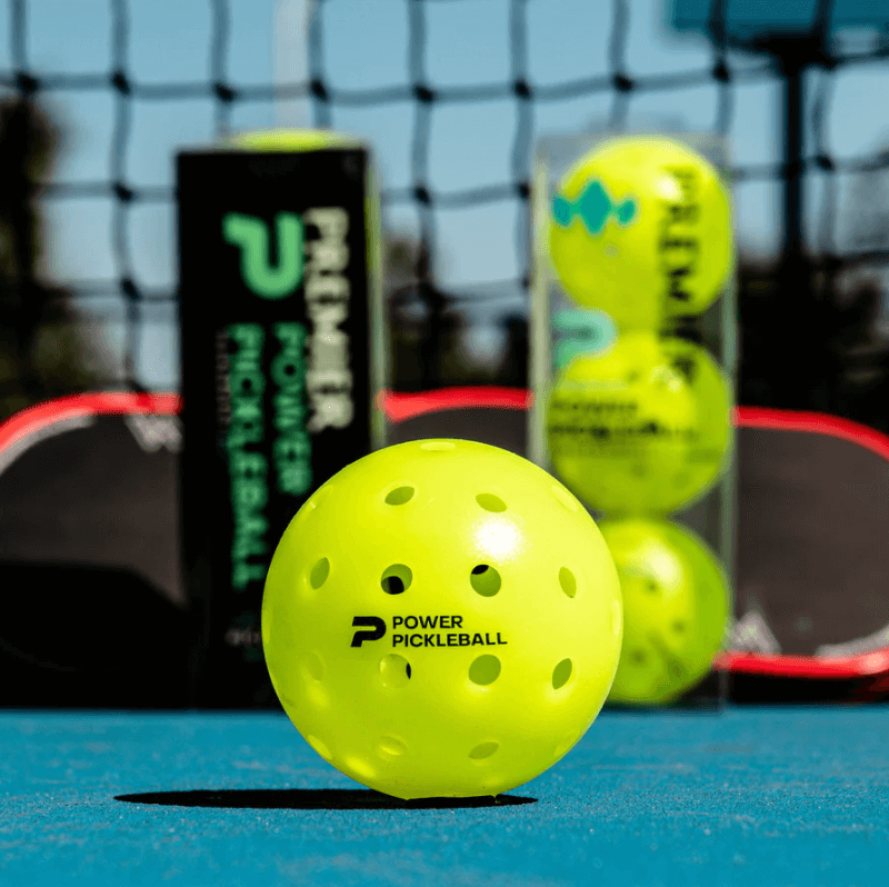 Can of Neon Diadem Premier Power Pickleballs