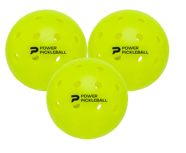 3 Neon Diadem Premier Power Pickleballs