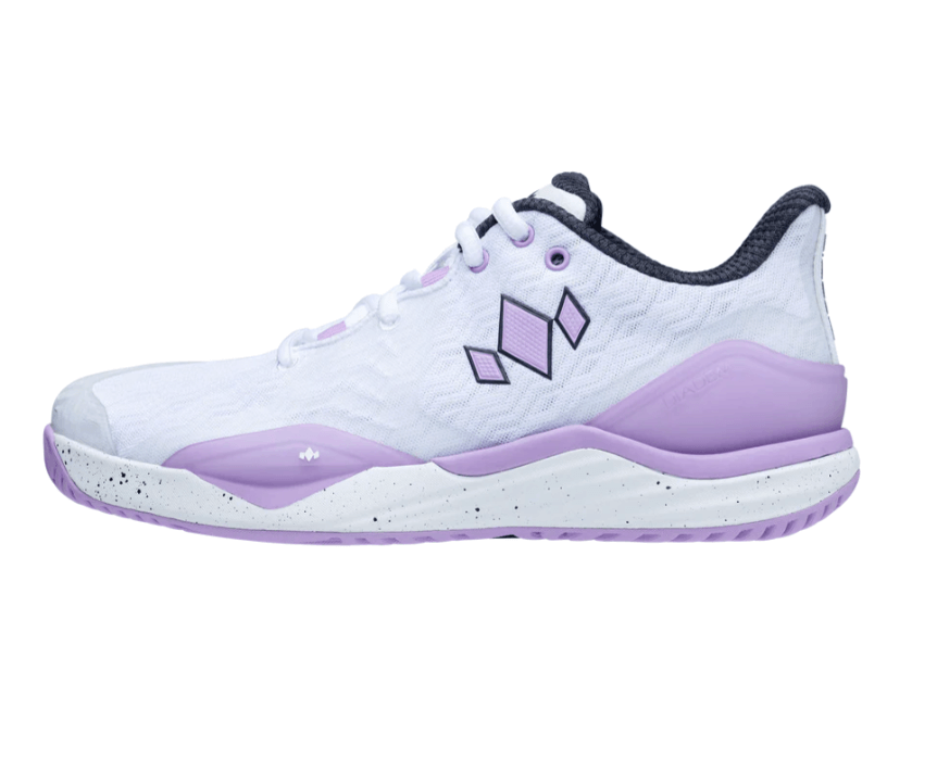 Diadem Court Burst Pickleball Shoes - White/Purple