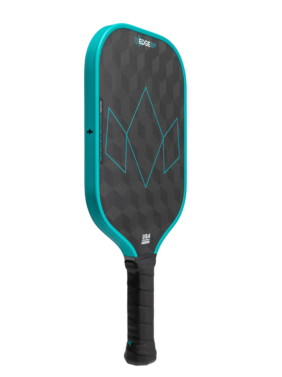 Teal Diadem Edge 18k Pickleball Paddle - backside