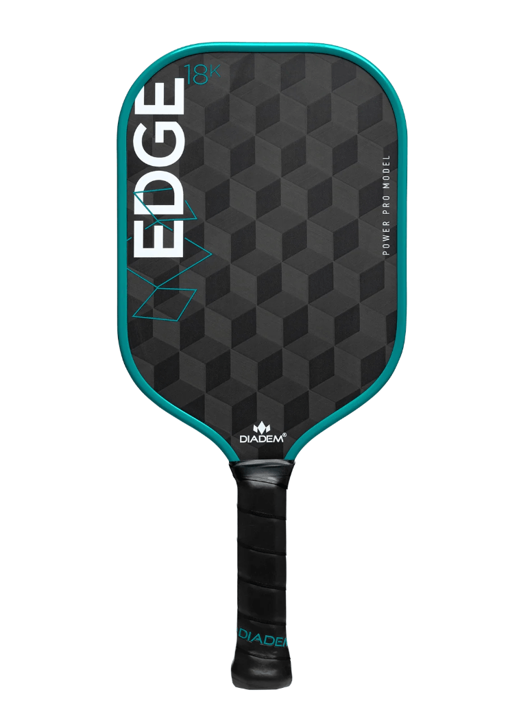 Diadem Edge 18k Power Pro Pickleball Paddle - teal