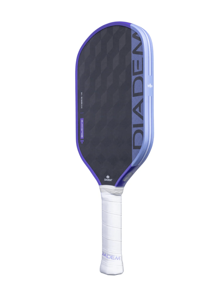 Purple Diadem Edge BluCore Hybrid 16mm Pickleball Paddle - side