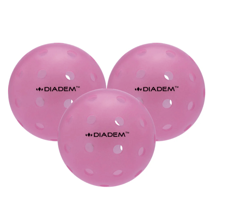 Diadem Power Premier Pickleballs - Pink