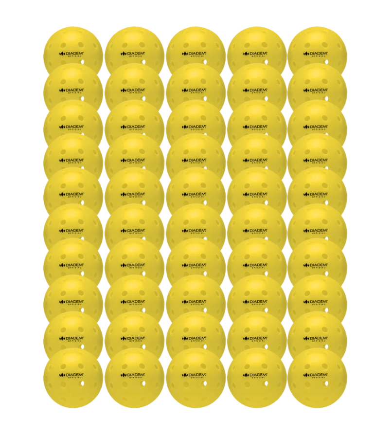 50 Diadem The Official Pickleballs - yellow