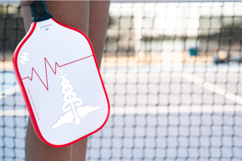 Diadem First Responder V2 Rush Nurse Pickleball Paddle in Hand