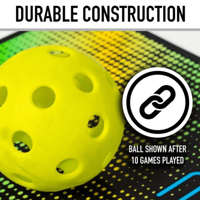 Franklin X-26 indoor pickleball durability