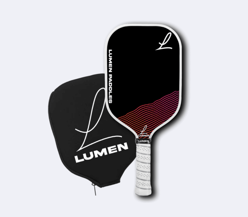 Lumen Paddles Chill Vibe Pickleball Paddle with cover
