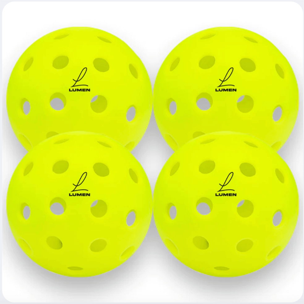 Lumen Paddles LP40 Seamless Outdoor Pickleballs