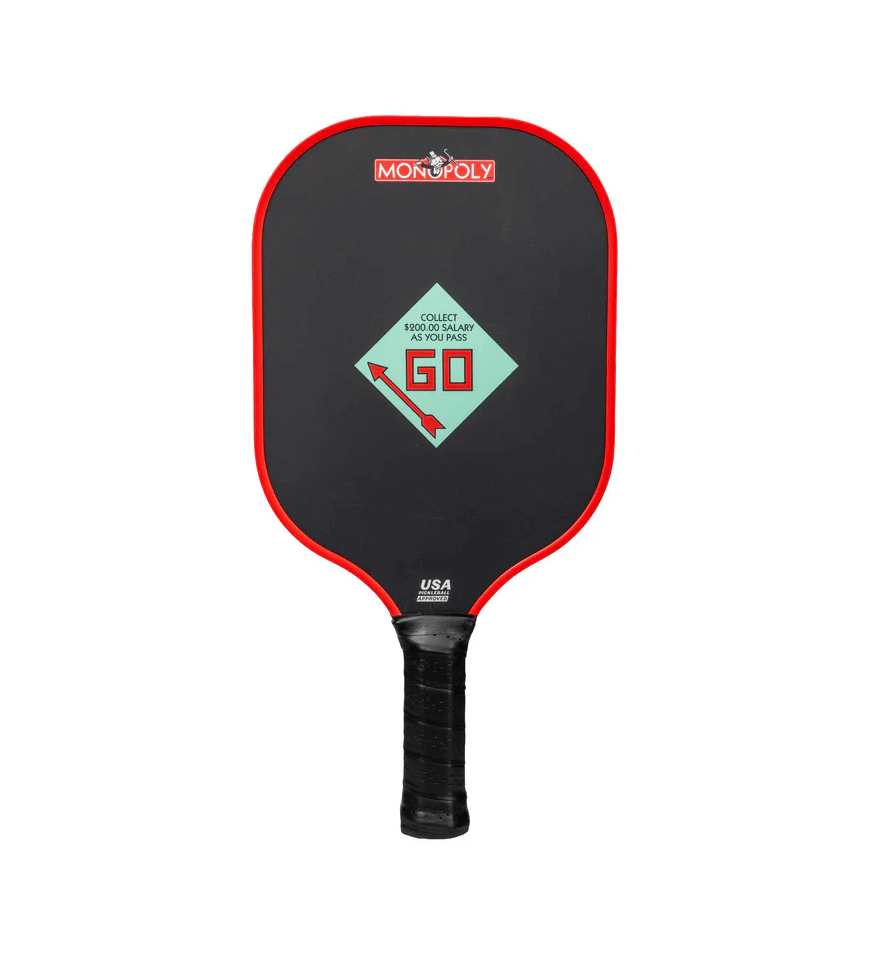 Monopoly Pickleball Paddle - pass go