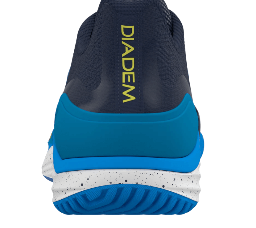 Navy Diadem Court Burst Pickleball Shoes - back