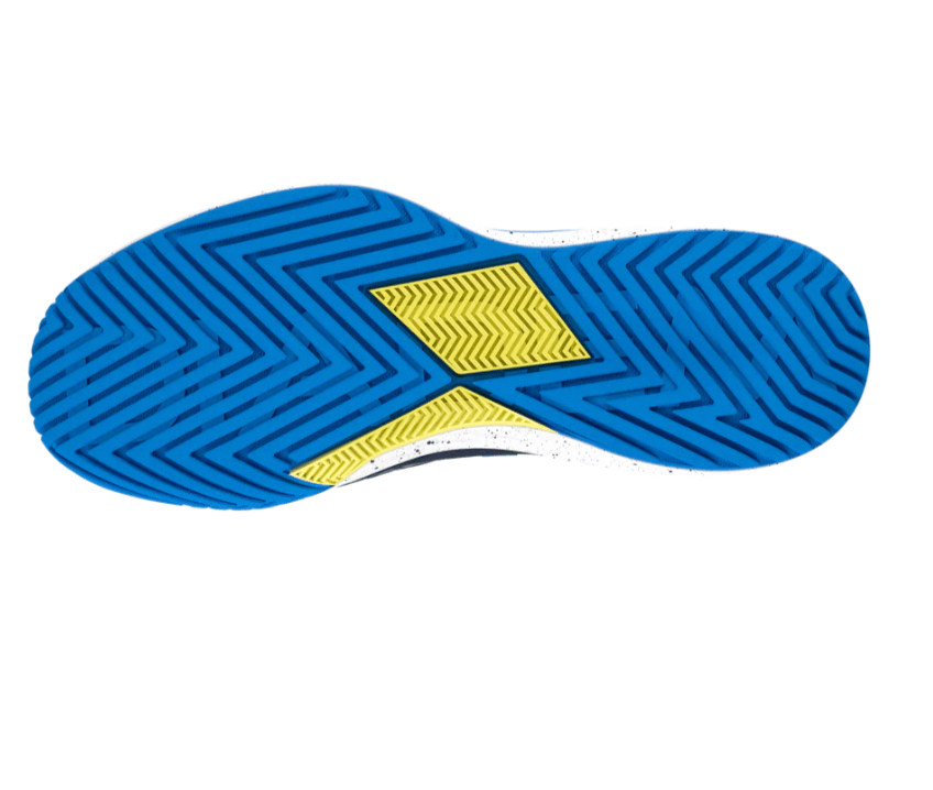 Navy Diadem Court Burst Pickleball Shoes - bottom