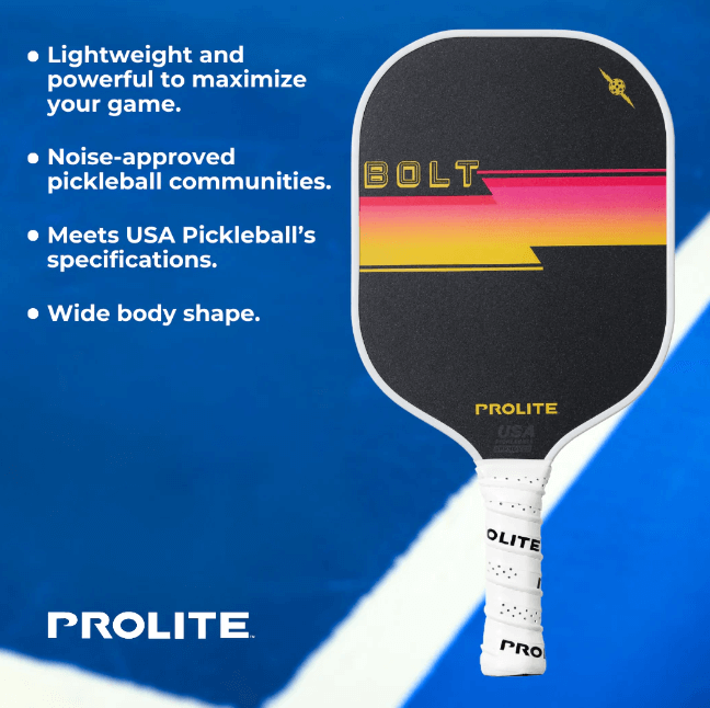 Prolite Bolt Pickleball Paddle Details