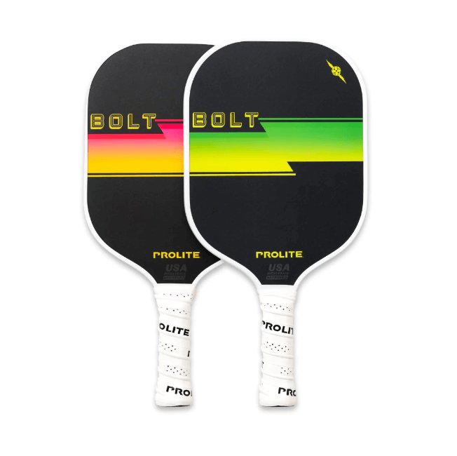 Green and Pink Prolite Bolt Pickleball Paddle