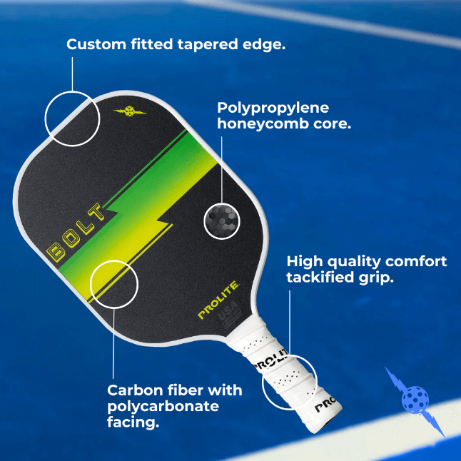 Prolite Bolt Pickleball Paddle Specifications