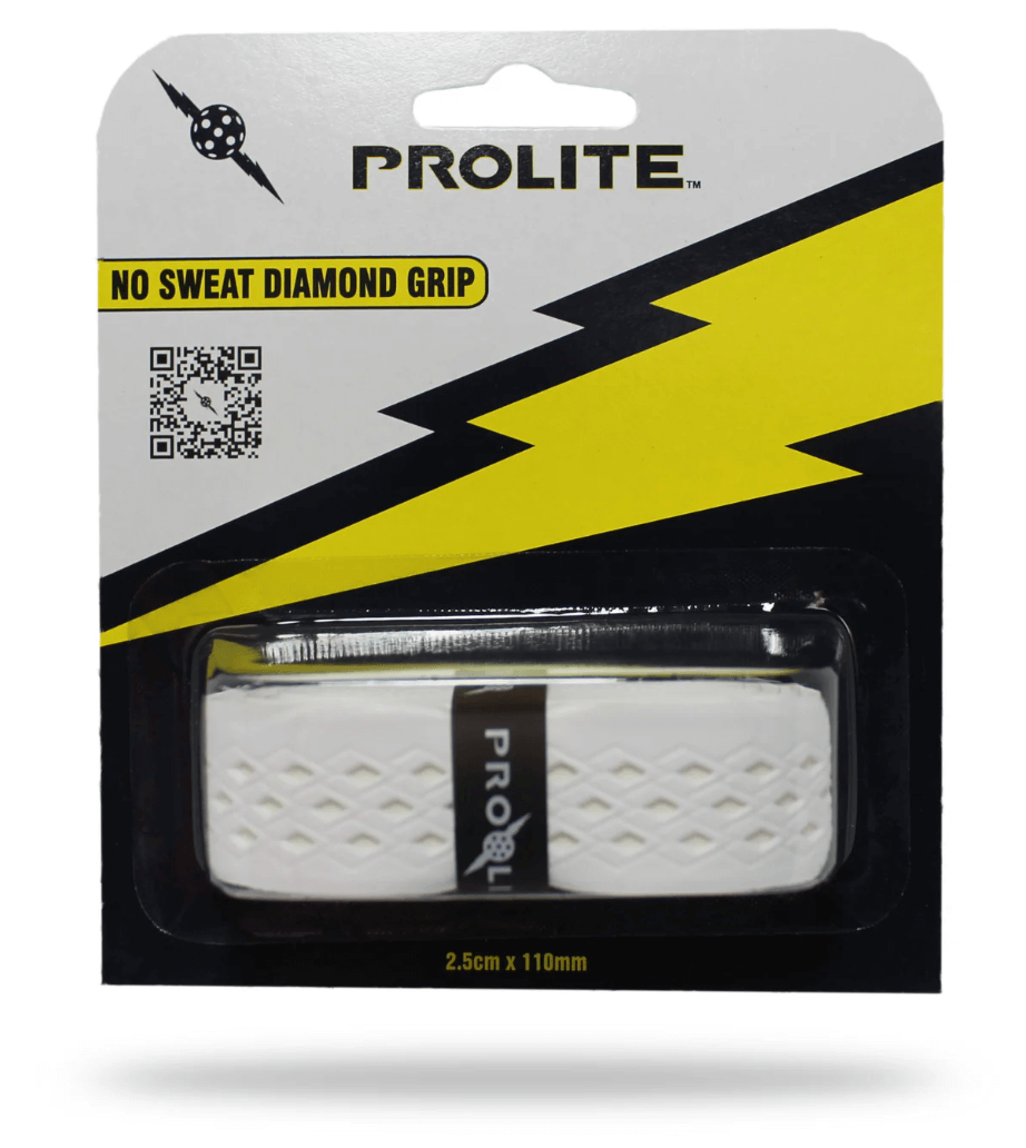 White Prolite No Sweat Pickleball Grip