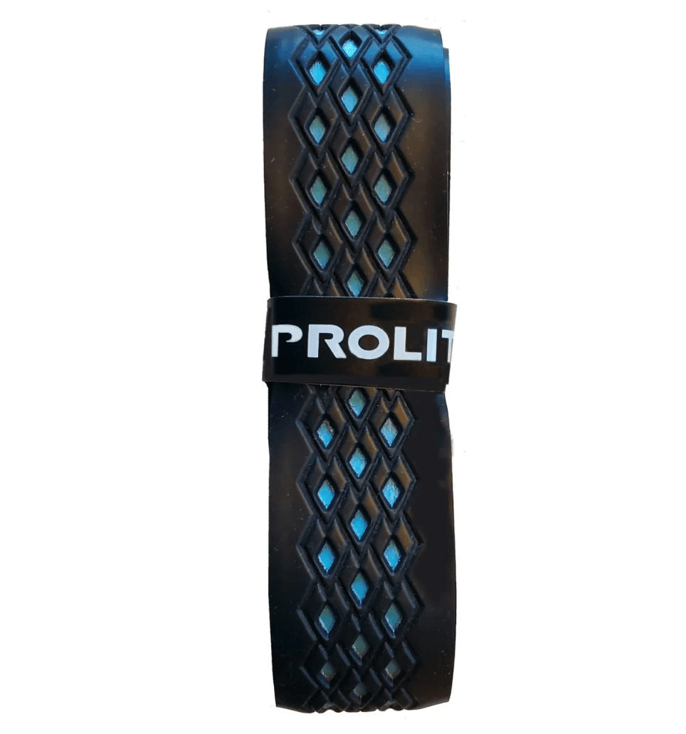 Black and blue Prolite No Sweat Pickleball Grip