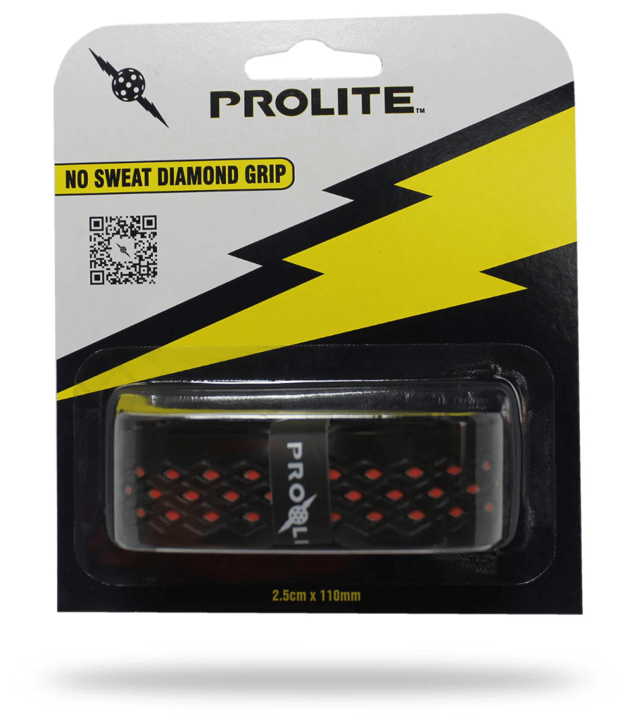 Black and red Prolite No Sweat Pickleball Grip