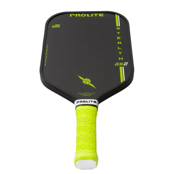 Yellow Prolite Stealth GS2 Pickleball Paddle - handle