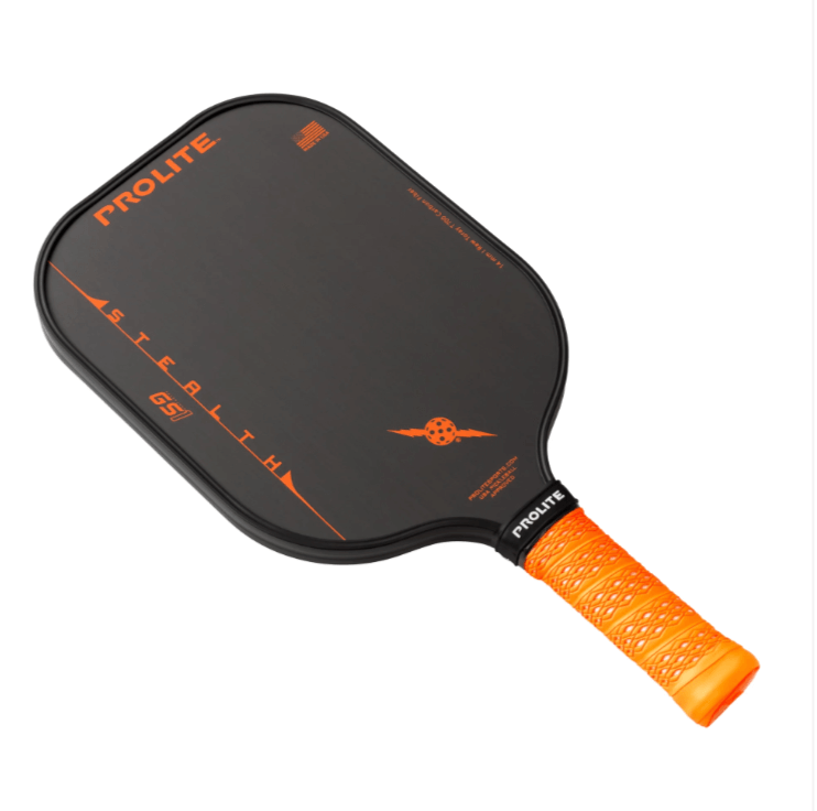 Neon Orange Prolite Stealth GS1 Pickleball Paddle - side