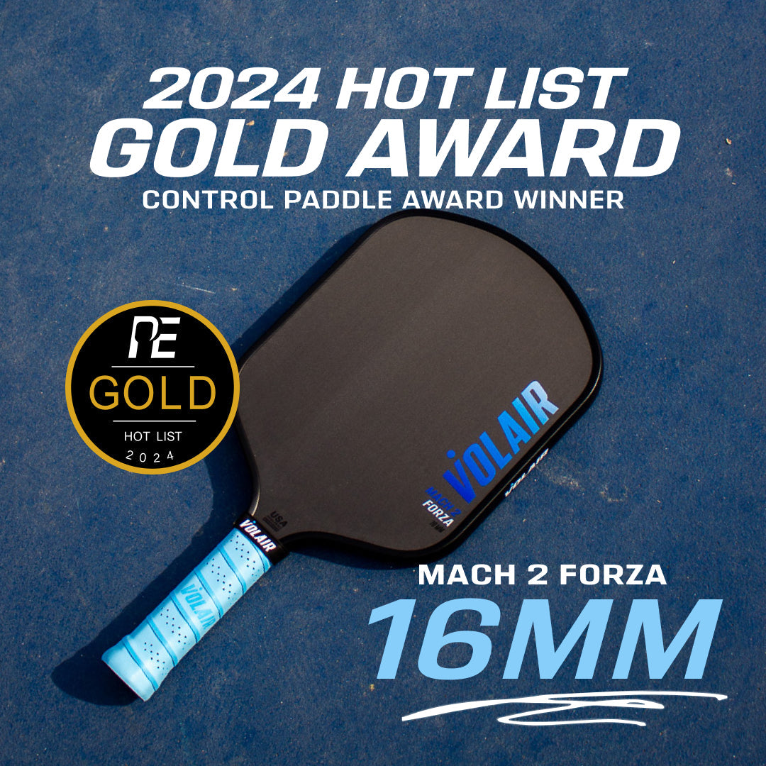 Volair Mach2 Forza 16mm Pickleball Paddle award