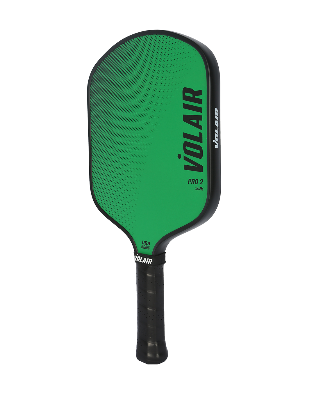 Volair Pro 2 Green 16mm Pickleball Paddle - side