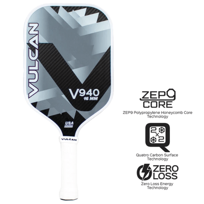 Vulcan V940 16mm Pickleball Paddle Specs