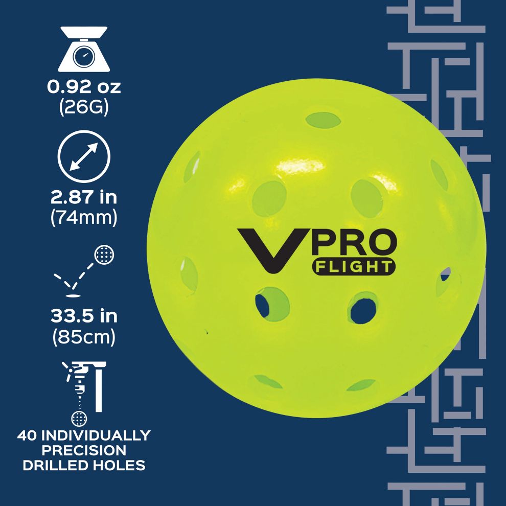 Vulcan VPRO Flight Gen 2 Pickleball Specifications