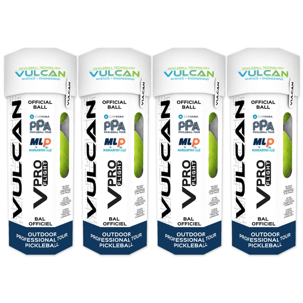 Vulcan VPRO Flight Gen 2 Pickleballs - 12pk