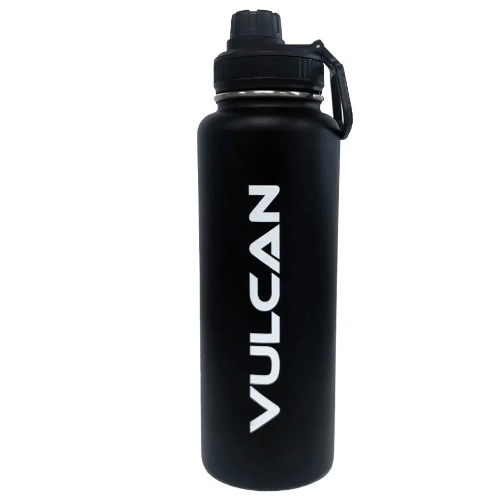 Black Vulcan Stainless Steel Water Bottle