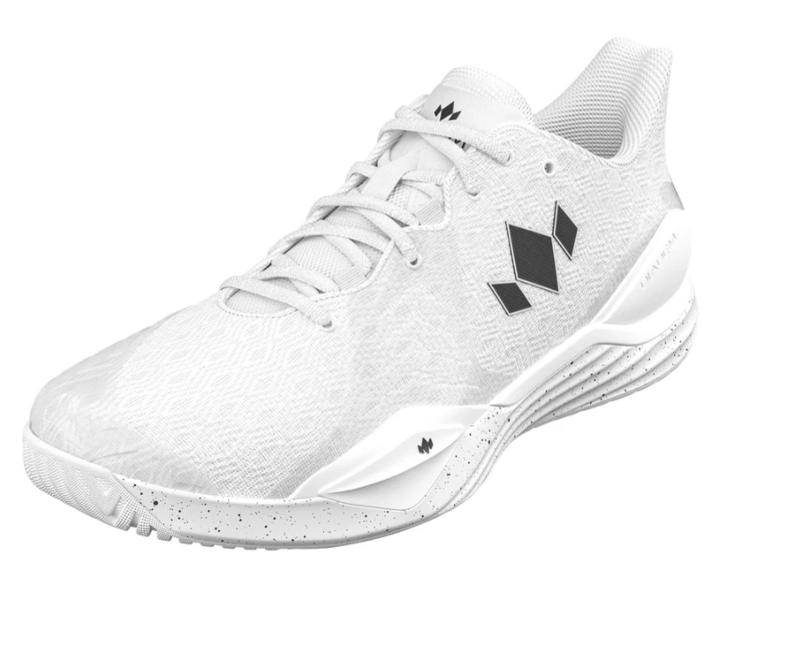 White Diadem Court Burst Pickleball Shoes