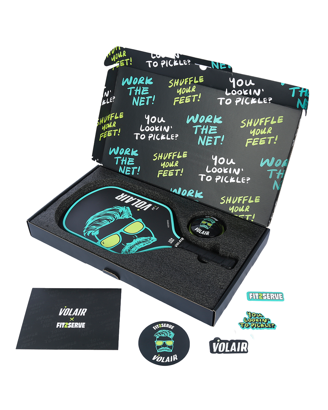 Volair Fit 1 Limited Edition Pickleball Paddle box