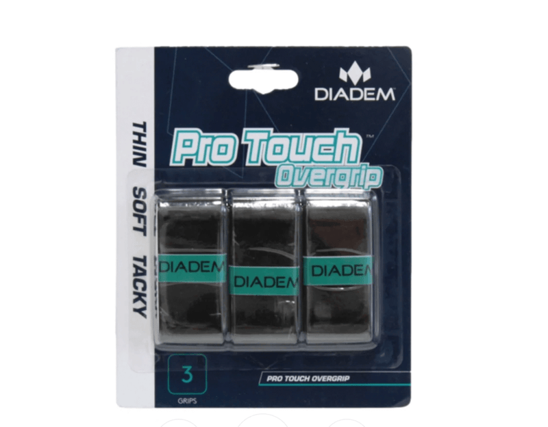 Diadem Pro Touch Pickleball Overgrips - Black