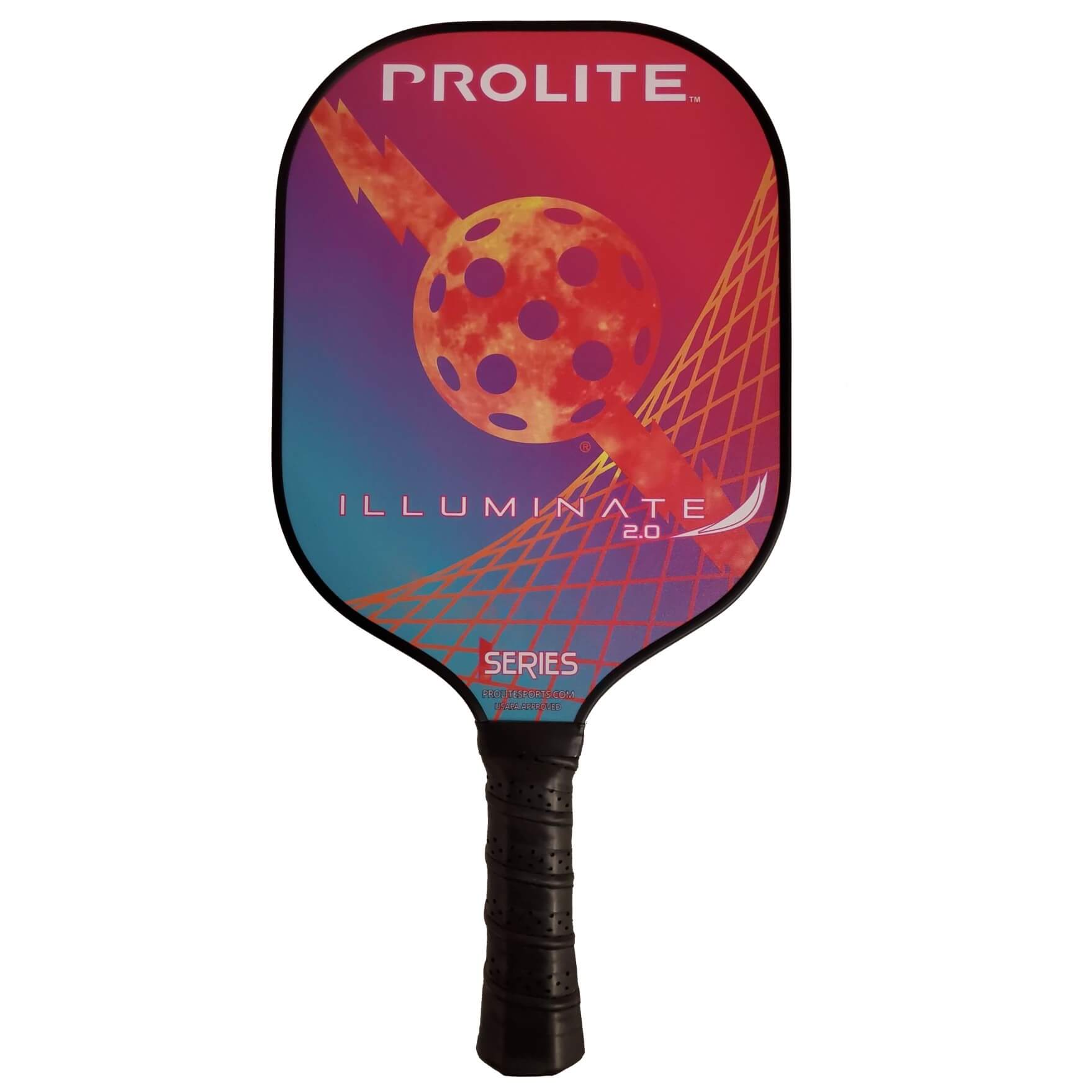 Prolite Illuminate pickleball paddle - coral sky