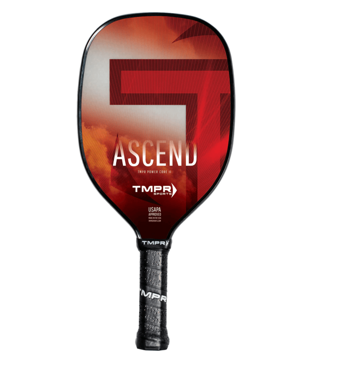 TMPR Ascend pickleball paddle- red
