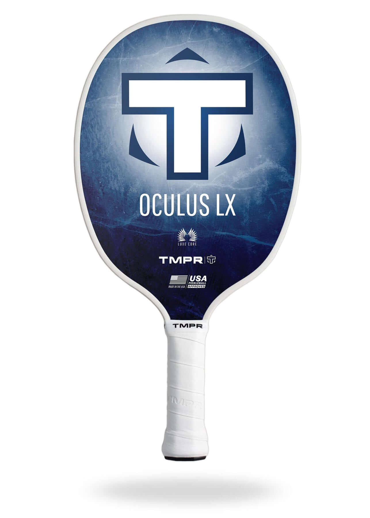 Tmpr Oculus Indigo Pickelball Paddle - Front