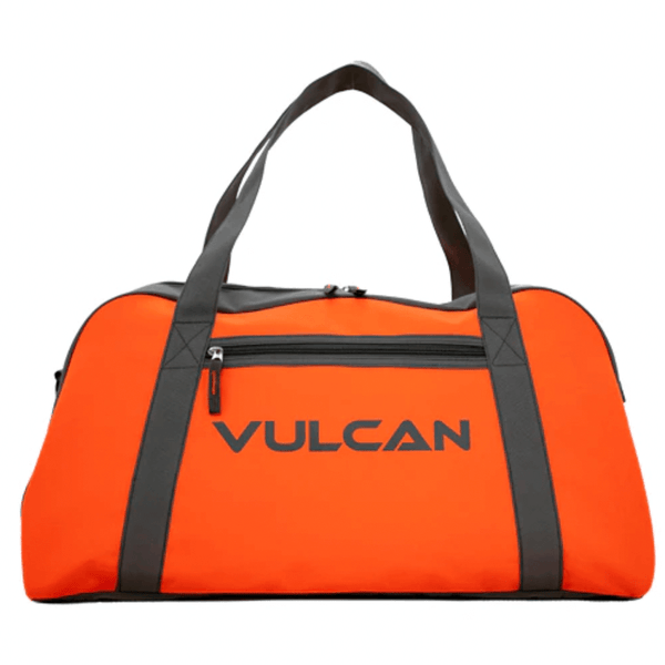 Orange Vulcan Duffel Bag for pickleball