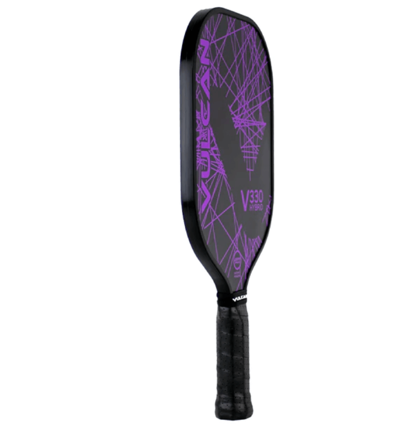 Vulcan V330 Hybrid Pickleball Paddle Side - Purple