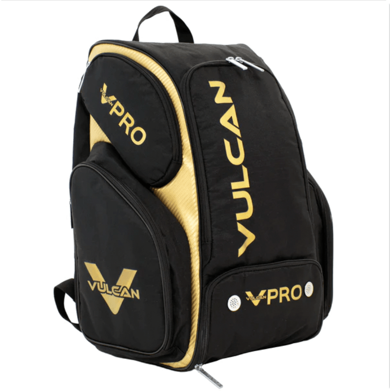 Vulcan VPRO Pickleball Backpack - Black/Gold