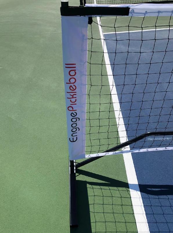 Engage Portable Pickleball Net System Net Post