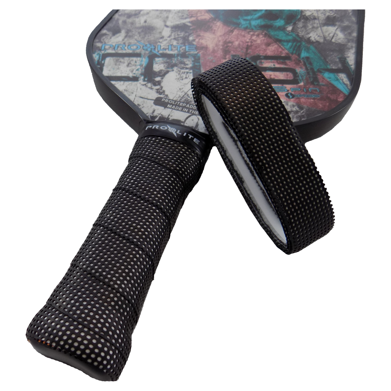 Prolite Phantom Ultra Pickleball Paddle Grip on paddle