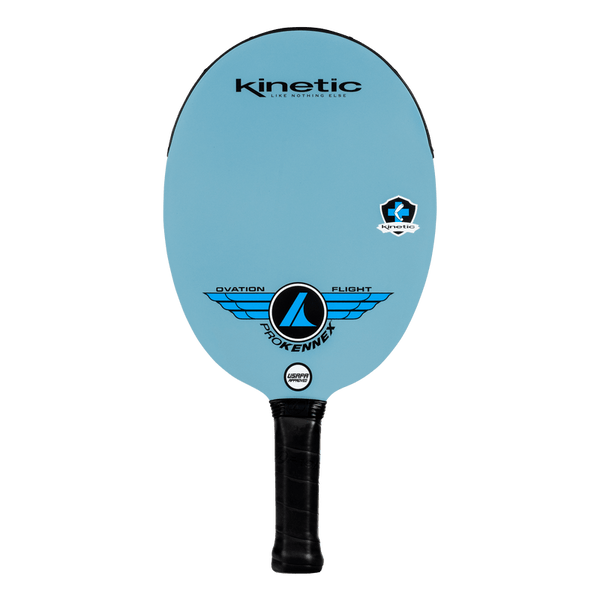 prokennex ovation flight pickleball paddle- blue