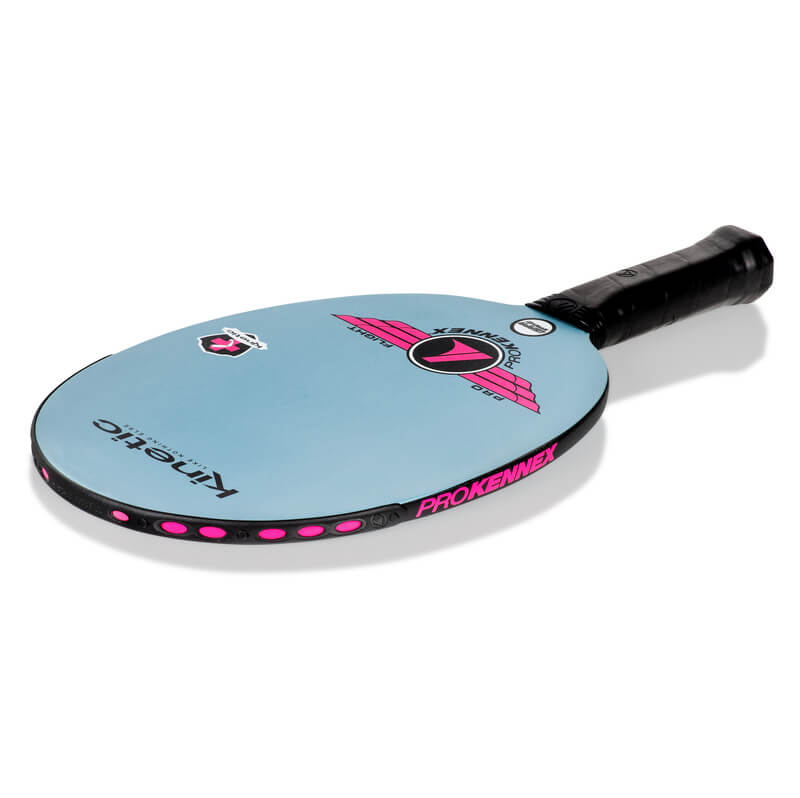 prokennex ovation flight pickleball paddle- pink flat